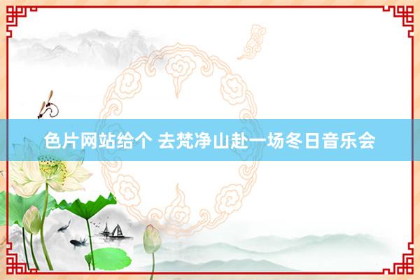 色片网站给个 去梵净山赴一场冬日音乐会