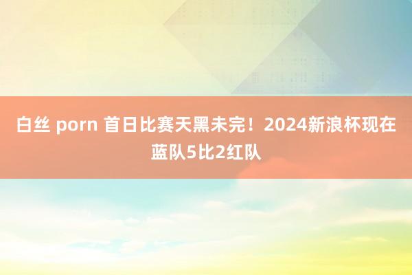 白丝 porn 首日比赛天黑未完！2024新浪杯现在蓝队5比2红队