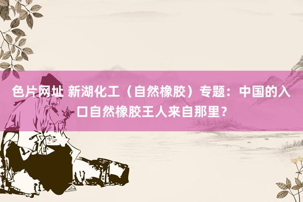 色片网址 新湖化工（自然橡胶）专题：中国的入口自然橡胶王人来自那里？